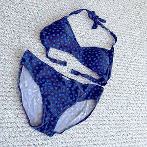 Toast Retro style polka dot bikini UK 16